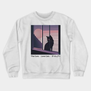 ザ・キュアー The Cure .. Love Cats Crewneck Sweatshirt